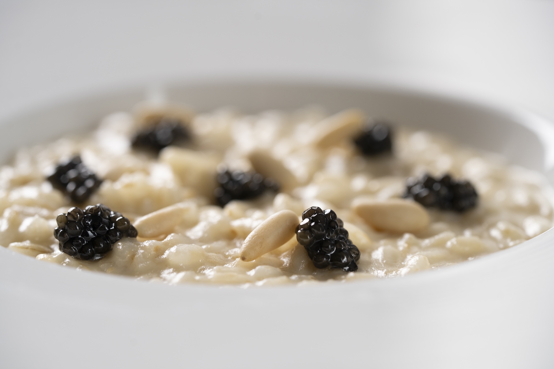 Rice, Gin, Stracchino cheese and Adamas Prestige Selection
